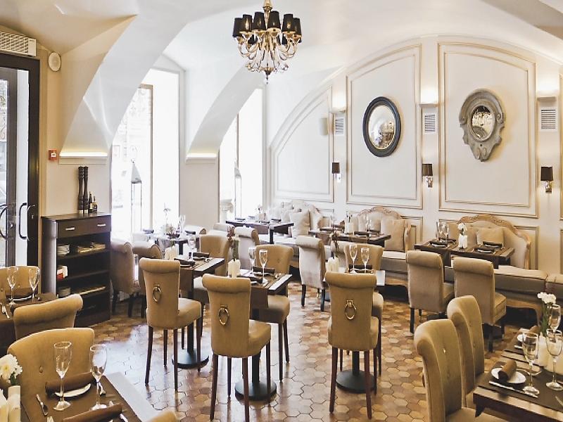 Aston Hotel São Petersburgo Restaurante foto
